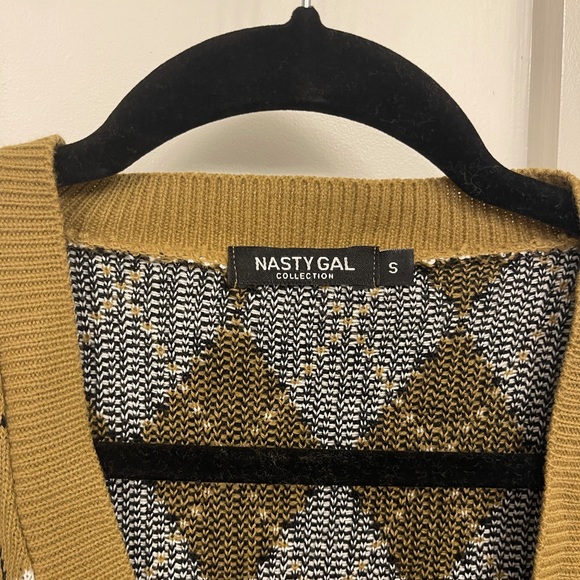 Nasty Gal Patterned Cardigan - Picture 2 of 4